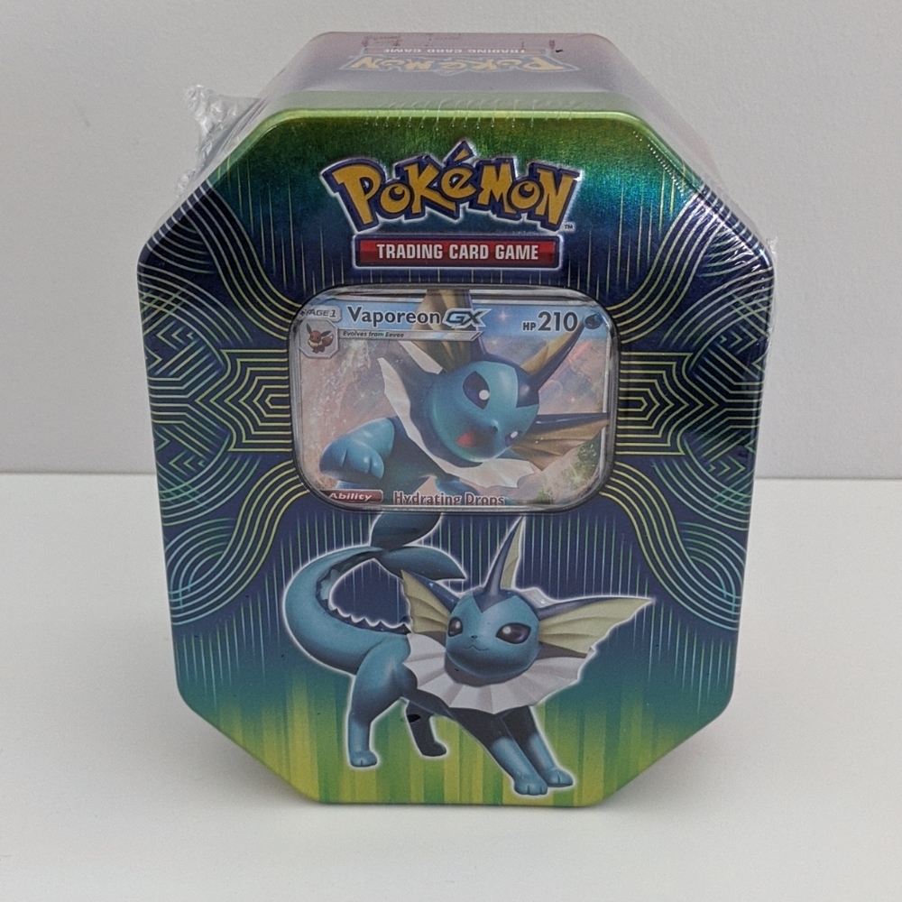 Pokemon TCG Vaporeon Tin